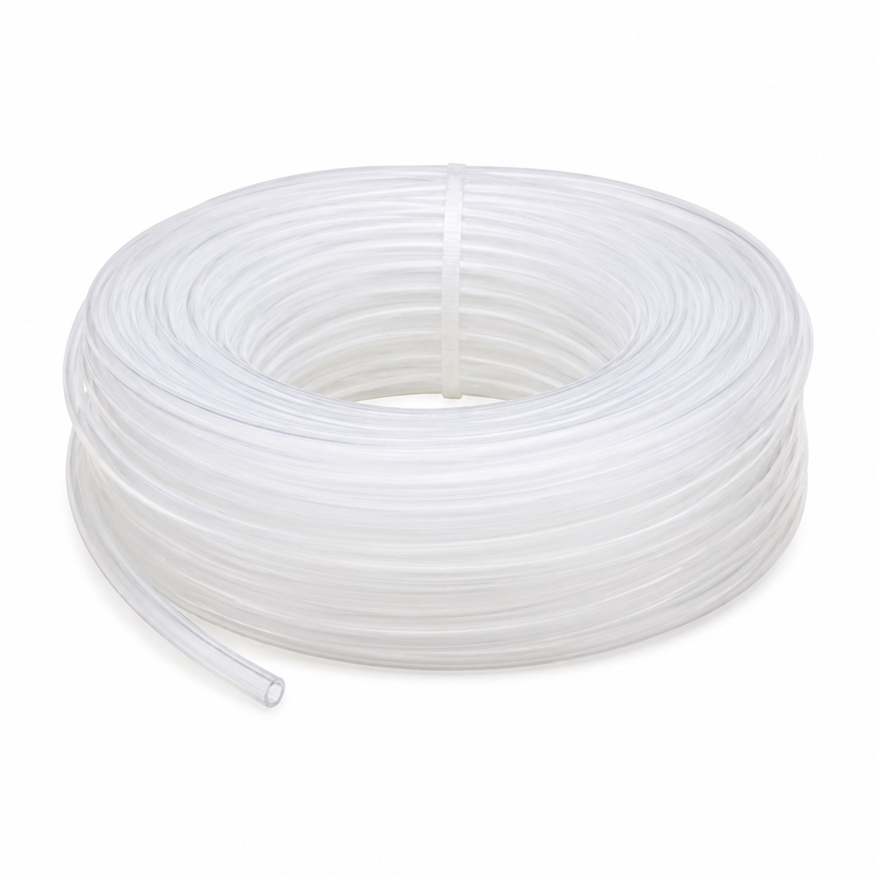 Flexibler PTFE-natur Schlauch, max. 12 bar bei 20&deg;C, 60 Shore D